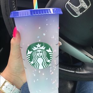 Confetti Starbucks Cup